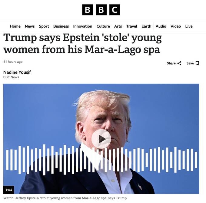 Трамп рассказал о ссоре с Эпштейном из-за «переманивания» девушек из его клуба qkuiqhzidzdidzzkmp