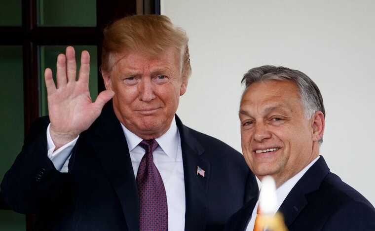 Трамп обсудил с Орбаном блокирование переговоров Украины о вступлении в ЕС