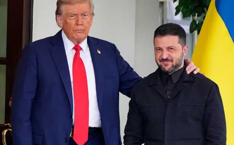 Встреча Трампа и Зеленского заняла всего час до переговоров с Европой